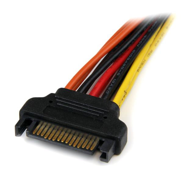 STARTECH CONSIG CABLE 0.15M DIVISOR CORRIENTE CABL SATA SPLITTER LATCH 2X HEMBRA