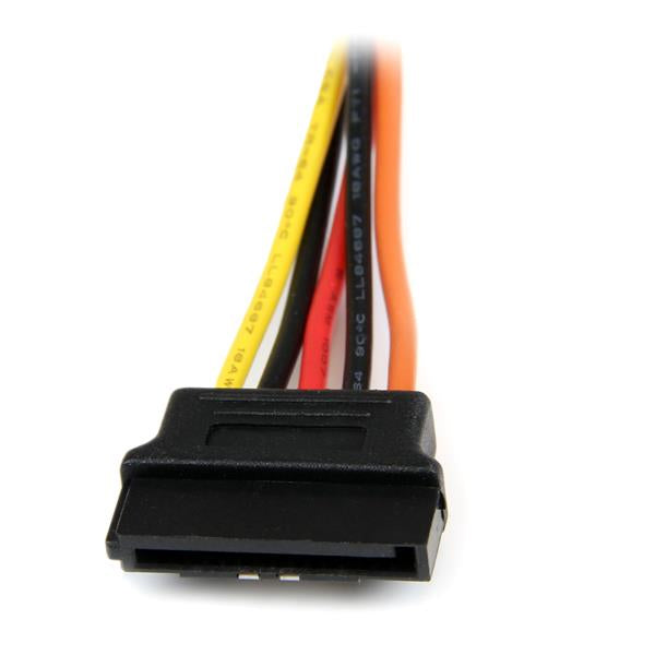 STARTECH CONSIG CABLE 0.15M DIVISOR CORRIENTE CABL SATA SPLITTER LATCH 2X HEMBRA