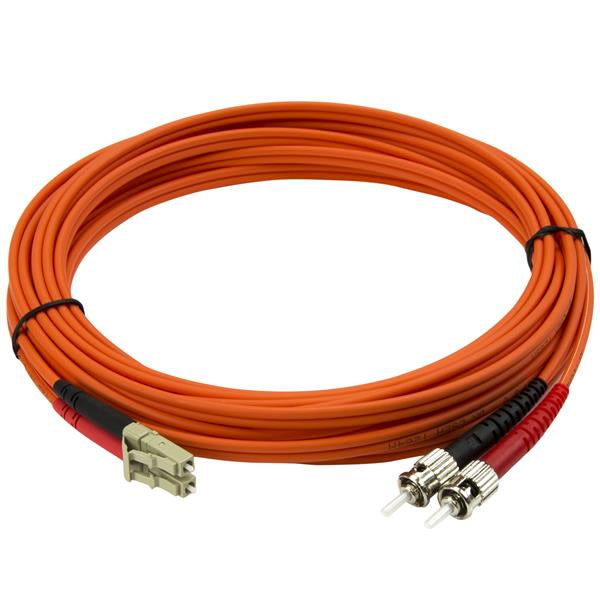 STARTECH CONSIG CABLE 5M PATCH FIBRA DUPLEX CABL MULTIMODO 50/125 LC A ST .