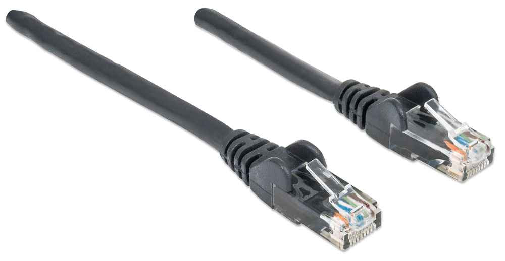 IC INTRACOM CABLE DE RED PATCH CAT6 CABL RJ45 2.0M NEGRO