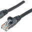 Cable Ethernet, Cat6, Intellinet, 2m, Negro, UTP