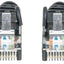 Cable Ethernet, Cat6, Intellinet, 2m, Negro, UTP