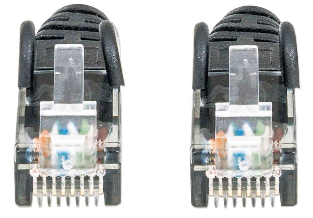 IC INTRACOM CABLE DE RED PATCH CAT6 CABL RJ45 2.0M NEGRO