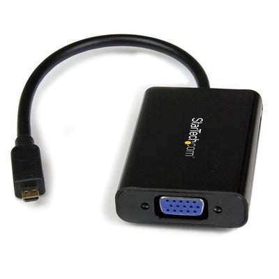 STARTECH CONSIG ADAPTADOR CONVERTIDOR MICRO ADAP HDMI A VGA CON AUDIO .