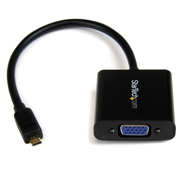 STARTECH CONSIG ADAPTADOR CONVERTIDOR VIDEO ADAP MICRO HDMI A VGA 1920X1200 1080P.