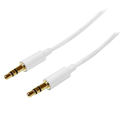 STARTECH CONSIG CABLE 1M AUDIO ESTEREO 3.5MM CABL MINIJACK PLUG MACHO MACHO .