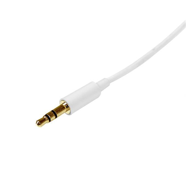 CABLE 2M AUDIO ESTEREO 3.5MM CABL MINIJACK PLUG MACHO MACHO .