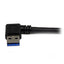 STARTECH CONSIG CABLE 1M USB 3.0 USB B MACHO A ADAP USB A MACHO EN ANGULO DERECHO