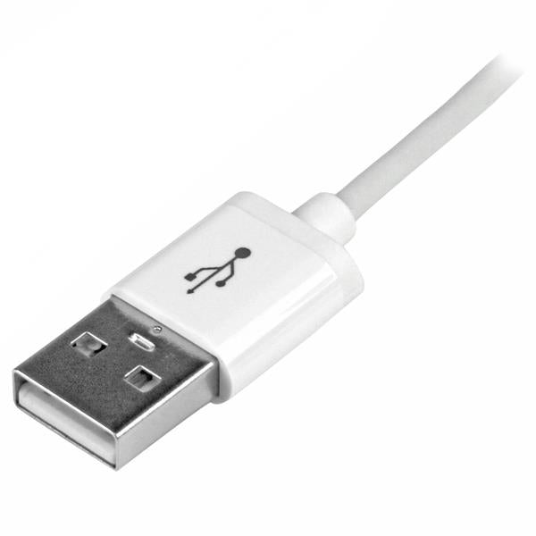 STARTECH CONSIG CABLE 1M LIGHTNING APPLE IPOD CABL IPAD IPHONE 5 A USB 2.0 BLANCO