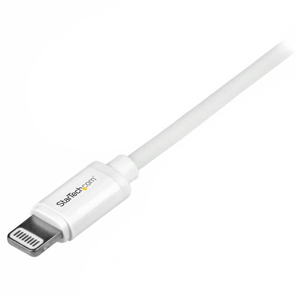 STARTECH CONSIG CABLE 1M LIGHTNING APPLE IPOD CABL IPAD IPHONE 5 A USB 2.0 BLANCO