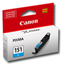 CANON CARTUCHO DE TINTA CLI-151 C INK CYAN 7ML RENDMIENTO 333 PAGS