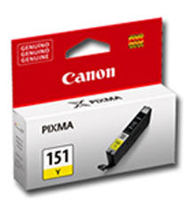 CANON CARTUCHO DE TINTA CLI-151 Y INK AMARILLO 7ML 310 PAGS