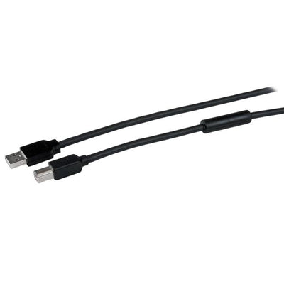 STARTECH CONSIG CABLE 15M METROS USB B MACHO A ADAP USB A MACHO ACTIVO IMPRESORA .