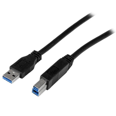 STARTECH CONSIG CABLE 2M USB 3.0 USB B MACHO A ADAP USB A MACHO CERTIFICADO SS .