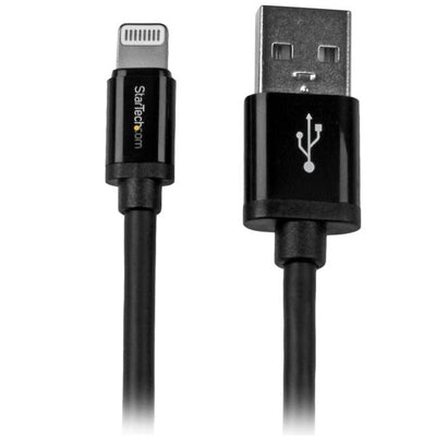 STARTECH CONSIG CABLE 2M LIGHTNING APPLE IPOD CABL IPAD IPHONE 5 A USB 2.0 NEGRO