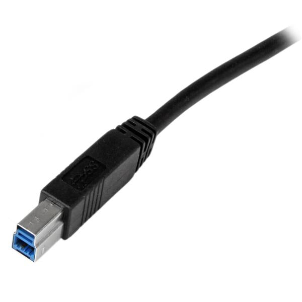 STARTECH CONSIG CABLE 1M USB 3.0 USB B MACHO A ADAP USB A MACHO CERTIFICADO SS .