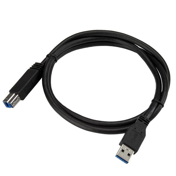 STARTECH CONSIG CABLE 1M USB 3.0 USB B MACHO A ADAP USB A MACHO CERTIFICADO SS .