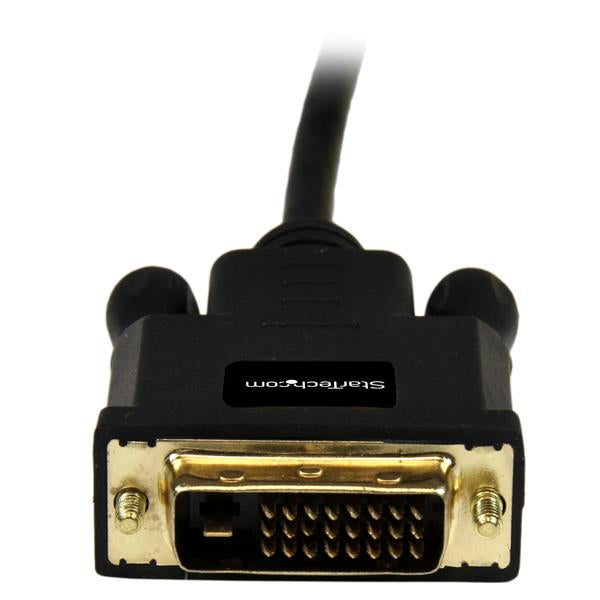 STARTECH CONSIG CABLE 3M ADAPTADOR VIDEO MINI ADAP DISPLAYPORT A DVI PASIVO NEGRO .