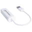 Tarjeta Fast Ethernet para Computador/Notebook, 10/100Base-TX, De Escritorio, USB 3.0 , 1 Puerto y 1 Par trenzado