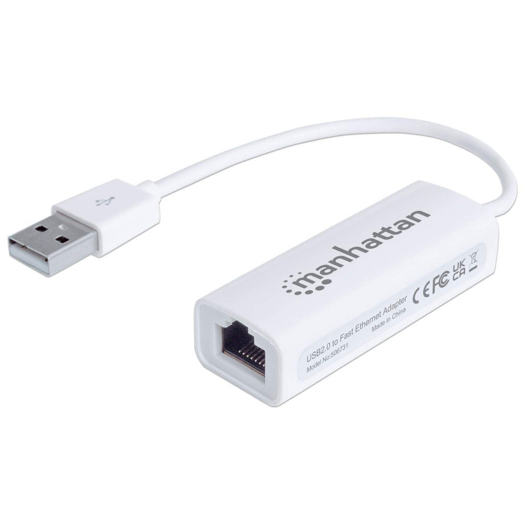 INTRACOM ADAPTADOR TARJETA RED RJ45USB CABL 2.0 FAST ETHERNET 10/100