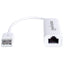 Tarjeta Fast Ethernet para Computador/Notebook, 10/100Base-TX, De Escritorio, USB 3.0 , 1 Puerto y 1 Par trenzado
