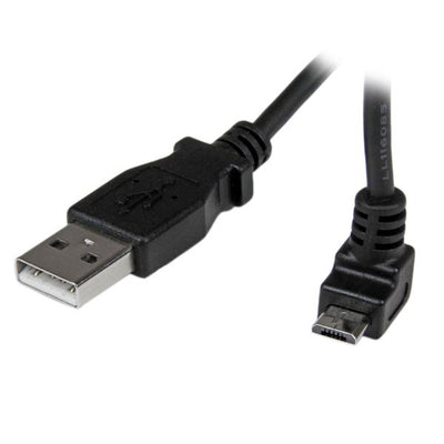 Cable USB StarTech.com USBAUB50CMU, A Macho - Micro USB B Macho, 50cm, Negro