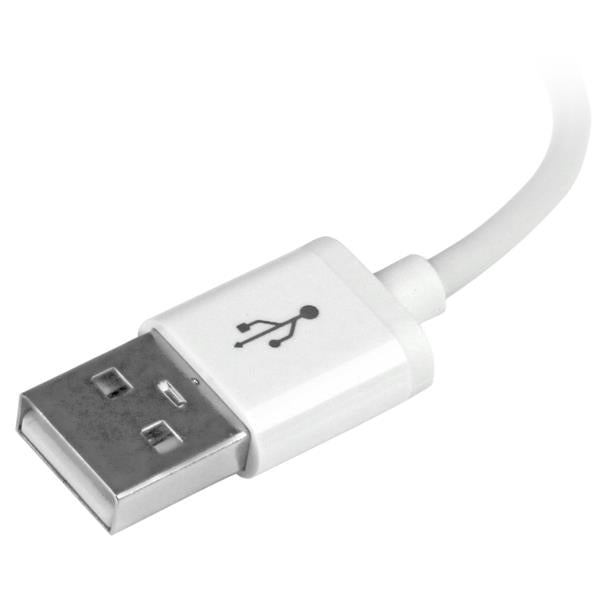 STARTECH CONSIG CABLE 30CM LIGHTNING APPLE CABL IPAD IPHONE A USB 2.0 BLANCO