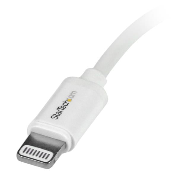 STARTECH CONSIG CABLE 30CM LIGHTNING APPLE CABL IPAD IPHONE A USB 2.0 BLANCO