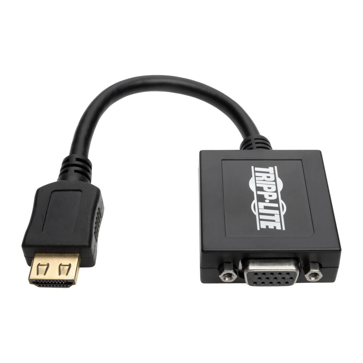 TRIPPLITE CONSIG. ADAPTADOR CONVERTIDOR HDMI CABL A VGA C/ AUDIO PARA PC/LAPTOP 1080