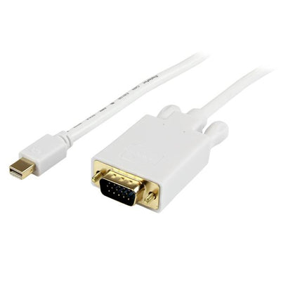 STARTECH CONSIG CABLE 91CM ADAPTADOR ACTIVO ADAP MINI DISPLAYPORT A VGA BLANCO