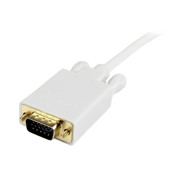 STARTECH CONSIG CABLE 91CM ADAPTADOR ACTIVO ADAP MINI DISPLAYPORT A VGA BLANCO