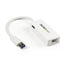 STARTECH CONSIG TARJETA ETHERNET 1 PUERTO RJ45 CTLR EXTERNA USB 3.0 CON HUB BLANCO