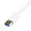 STARTECH CONSIG TARJETA ETHERNET 1 PUERTO RJ45 CTLR EXTERNA USB 3.0 CON HUB BLANCO