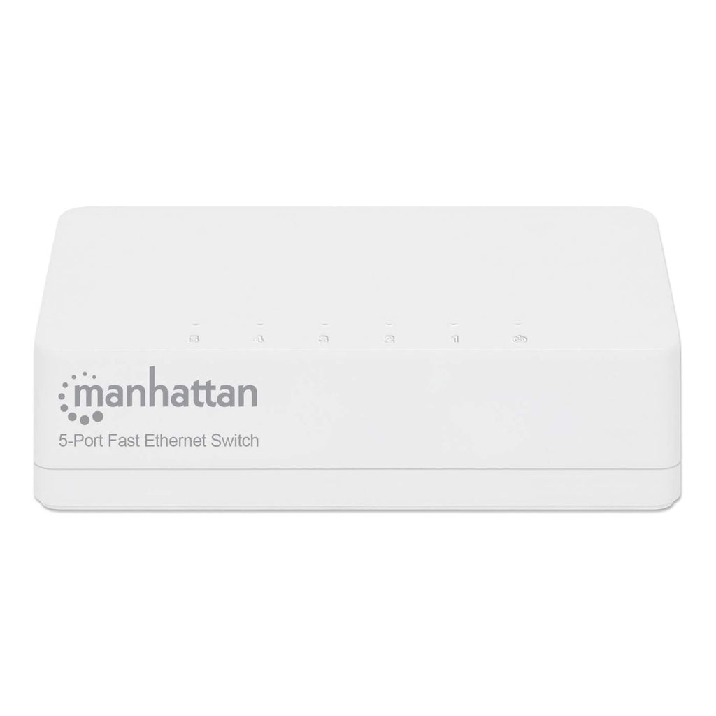 INTRACOM SWITCH 5 PUERTOSFAST ETHERNET PERP 10/100 ESCRITORIO BLANCO