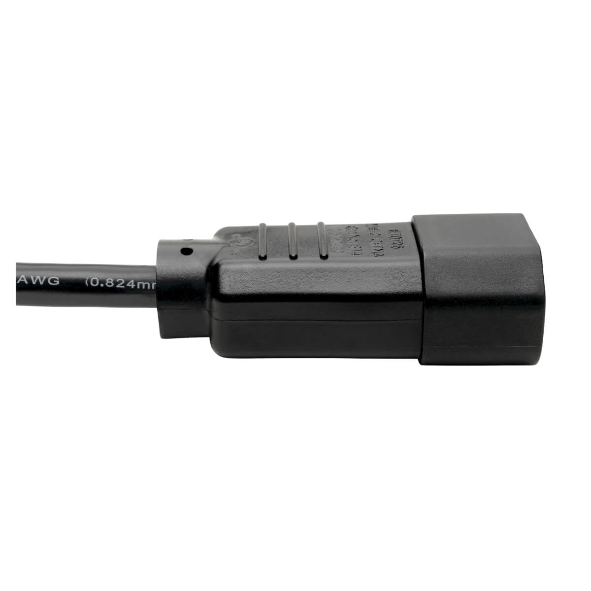 Tripp Lite Cable de Poder C14 Coupler Macho - C13 Coupler hembra, 1.83 Metros, Negro