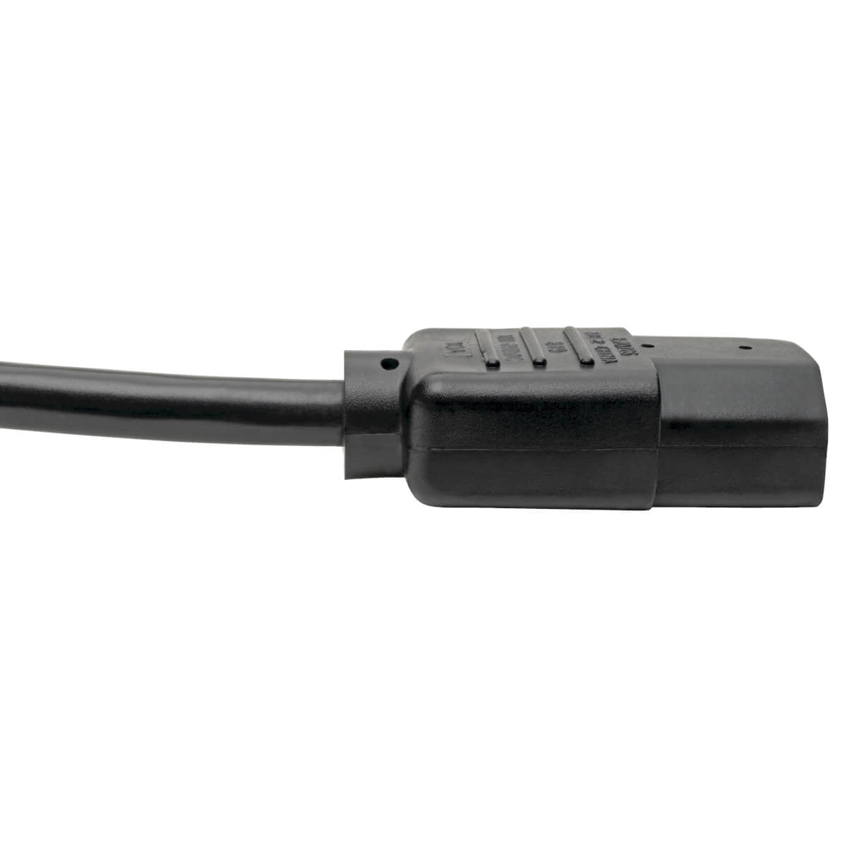 Tripp Lite Cable de Poder C14 Coupler Macho - C13 Coupler hembra, 1.83 Metros, Negro