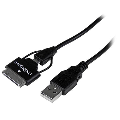 STARTECH CONSIG CABLE USB 65CM COMBO CARGADOR ADAP MICRO USB SAMSUNG GALAXY TAB .
