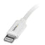 STARTECH CONSIG CABLE 15CM LIGHTNING APPLE A CABL USB BLANCO PARA IPHONE