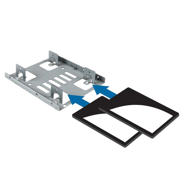 STARTECH CONSIG BRACKET ADAPTADOR 2 DD MNT UNIDADES DISCO DE 2.5 A 3.5 .