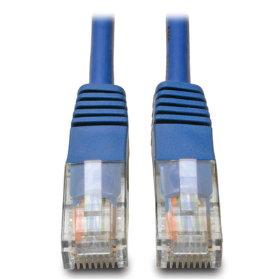 Cable Patch Moldeado Tripp Lite N002-001-BL, Cat5e UTP RJ-45 Macho - RJ-45 Macho 30cm, Azul