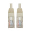 Cable Patch Moldeado Tripp Lite N002-003-WH, Cat5e UTP, RJ-45 Macho - RJ-45 Macho, 91cm, Blanco