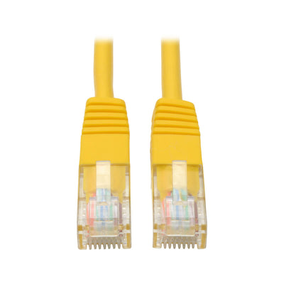 Cable Patch Tripp Lite N002-005-YW, Cat5e UTP Moldeado RJ-45 Macho - RJ-45 Macho, 1.52 Metros, Amarillo