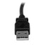 STARTECH CONSIG CABLE USB 2M IMPRESORA USB A ADAP USB B ACODADO ANGULO DERECHO .