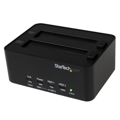 STARTECH CONSIG DUPLICADOR AUTONOMO USB 3.0 DD CARR SATA 2.5 3.5 DOCKING STATION .