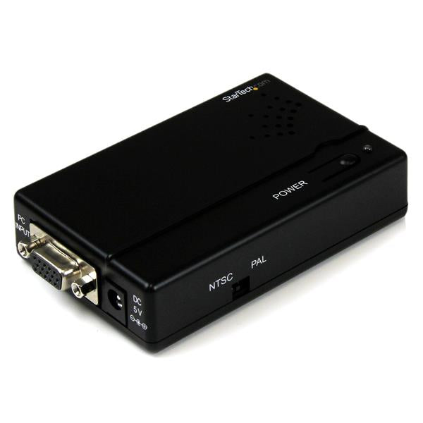 STARTECH CONSIG ADAPTADOR CONVERTIDOR DE VIDEO CABL VGA A S-VIDEO VIDEO COMPUESTO