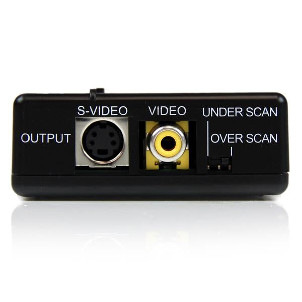 STARTECH CONSIG ADAPTADOR CONVERTIDOR DE VIDEO CABL VGA A S-VIDEO VIDEO COMPUESTO