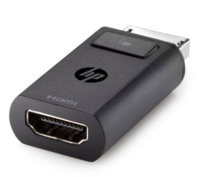 HP INC. ADAPTADOR DE VIDEO HP DISPLAY ADAP PORT MACHO A HDMI HEMBRA NEGRO