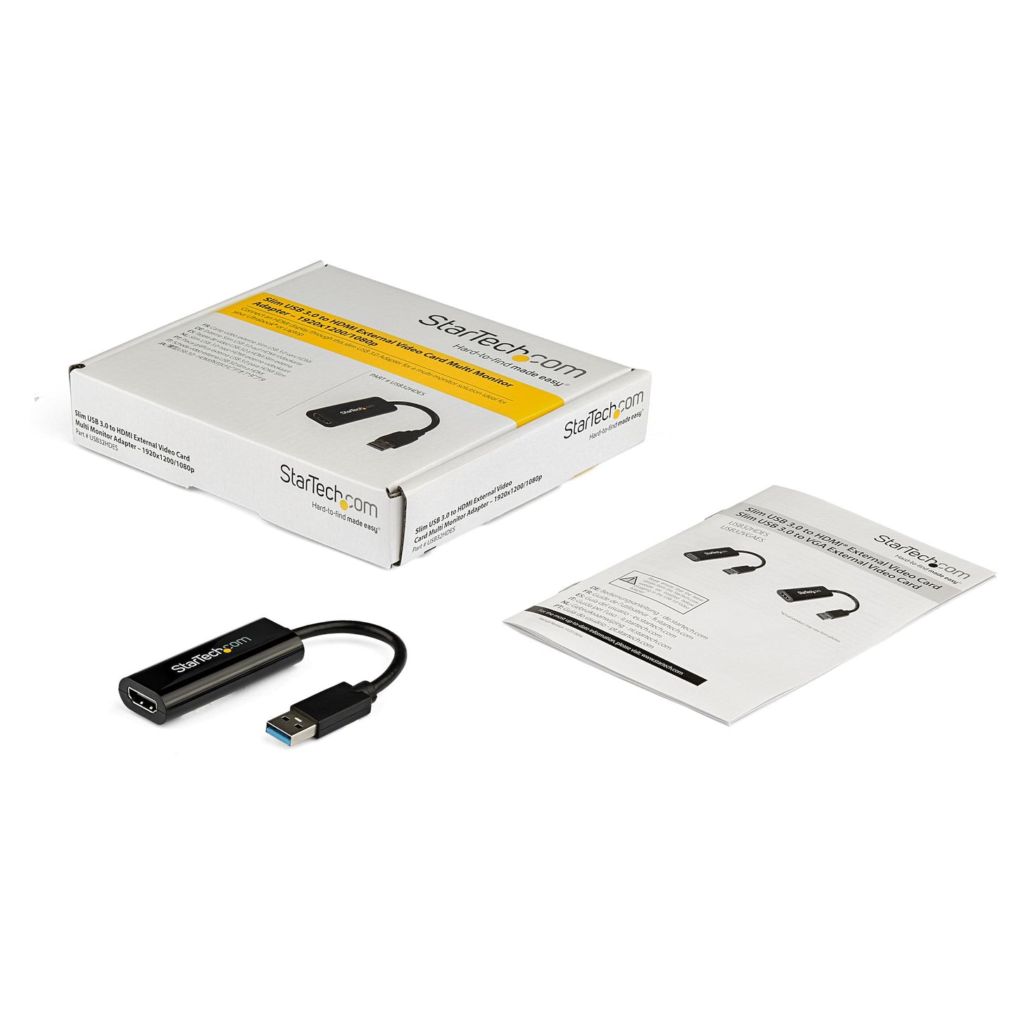 STARTECH CONSIG ADAPTADOR DE VIDEO CONVERTIDOR CABL USB 3.0 A HDMI CABLE