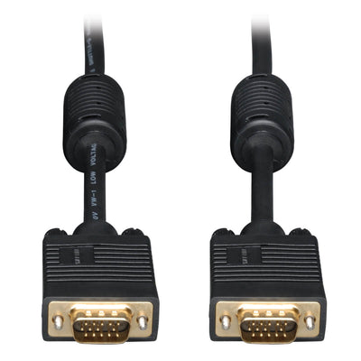 Cable VGA Coaxial para Monitor Tripp Lite P502-020, VGA (D-Sub) Macho - VGA (D-Sub) Macho, 6.1 Metros, Negro
