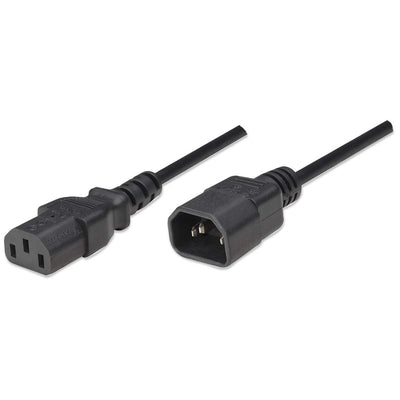 INTRACOM CABLE EXTENSION DE CORRIENTE CABL 1.8M CPU MONITOR PROYECTOR